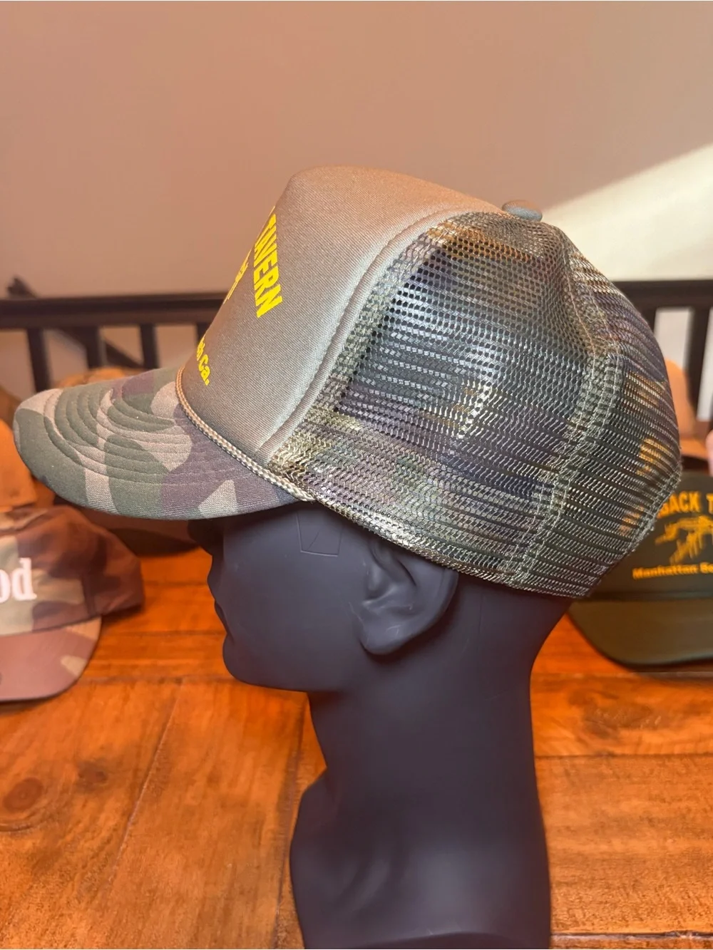 Shellback Tavern branded trucker